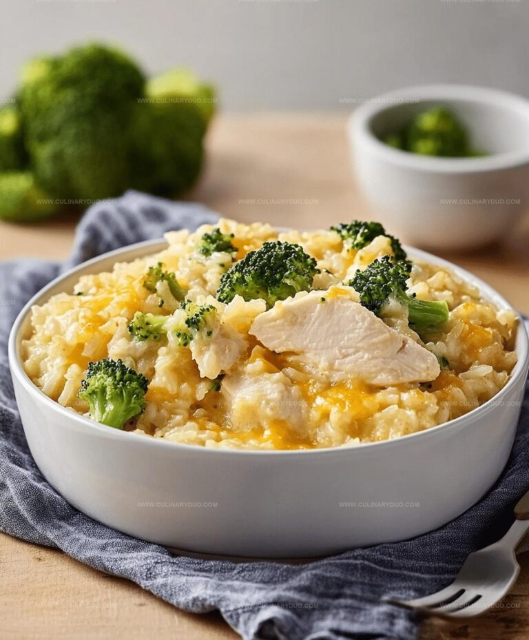 Chicken Broccoli Rice Casserole Recipe