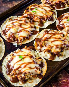 Barbecue Chicken Tostadas Recipe