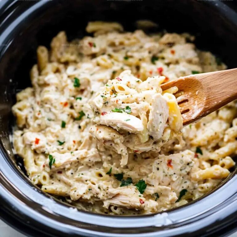 Crockpot Parmesan Chicken Pasta Recipe
