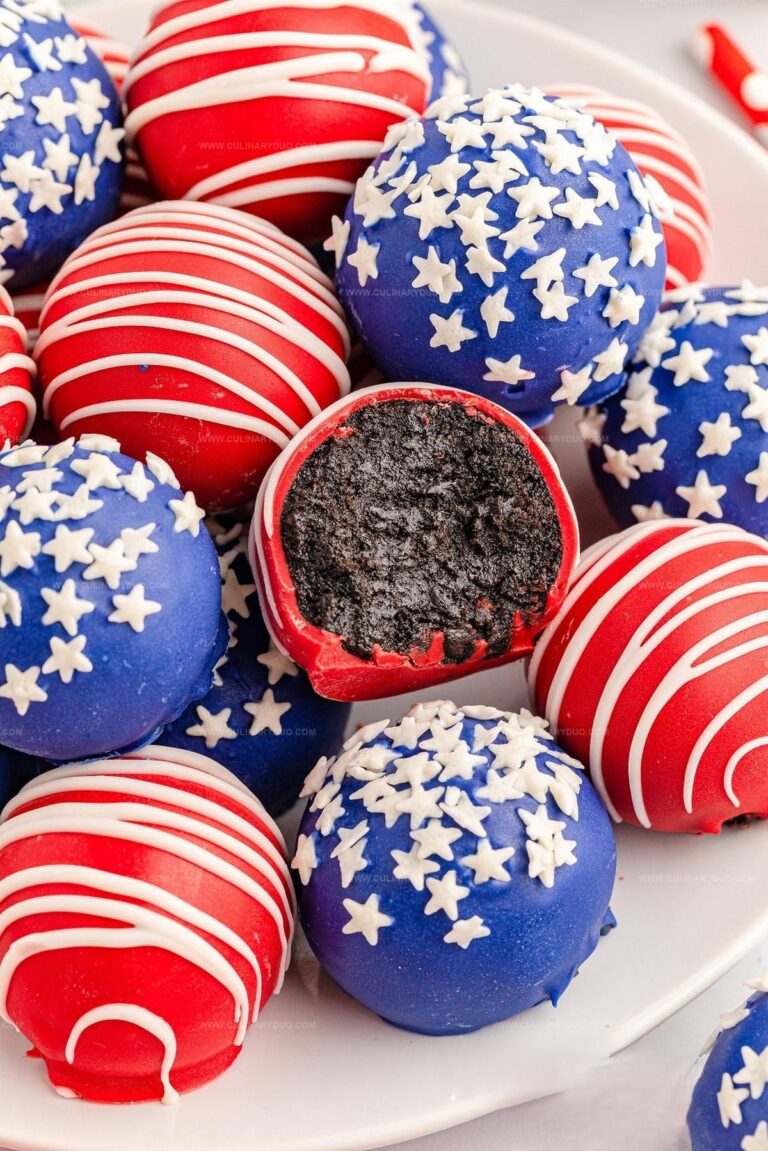 Patriotic 4th of July Oreo Balls Recipe