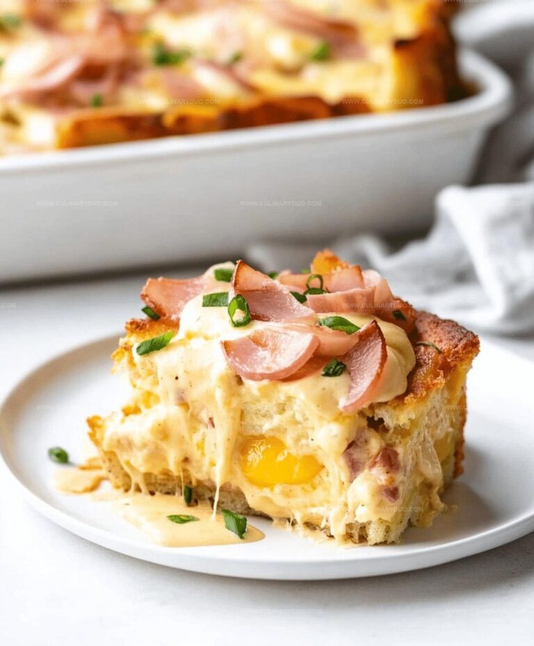 Easy Eggs Benedict Casserole Recipe