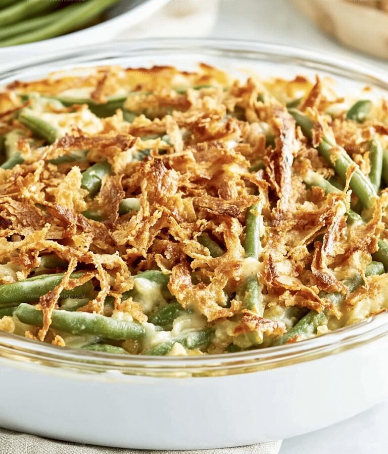 Loaded Green Bean Casserole Recipe