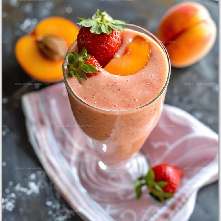 Apricot Strawberry Smoothie Recipe