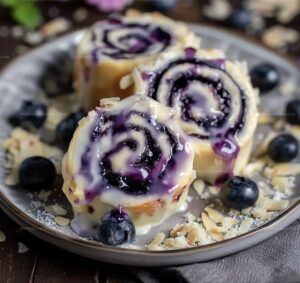 Blueberry Cheesecake Rolls Recipe
