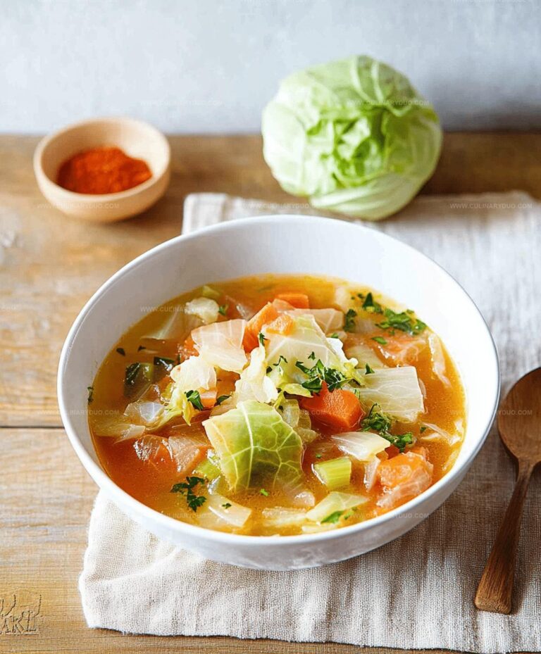 Cabbage Fat-burning Soup Recipe