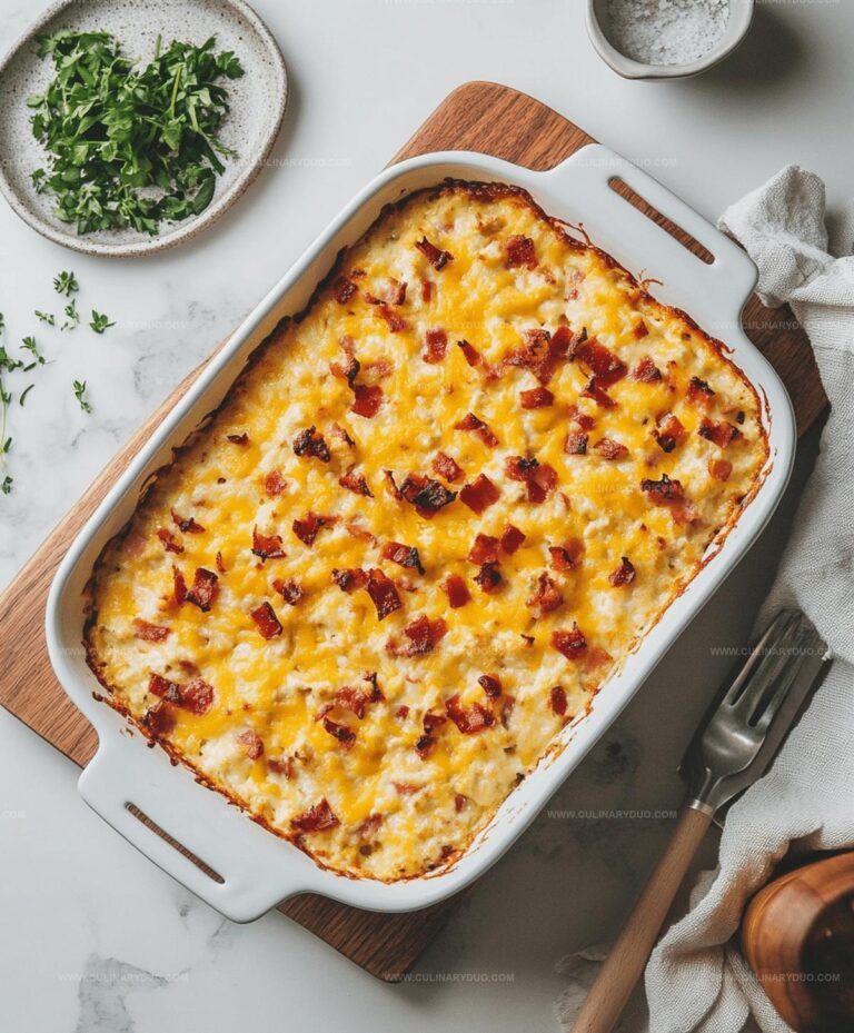 Cheesy Amish Breakfast Casserole Recipe