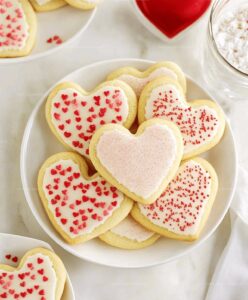 Heart-shaped Sugar Cookies Recipe