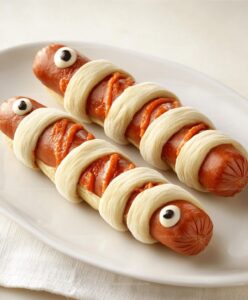 Halloween Mummy Hotdogs Recipe