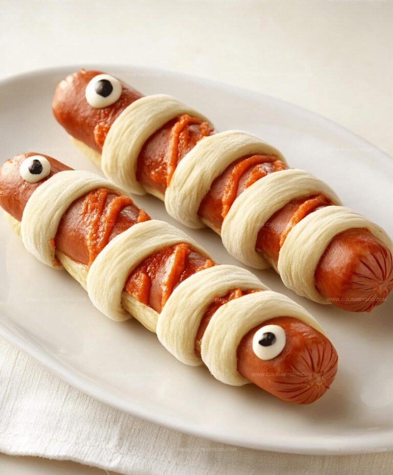 Halloween Mummy Hotdogs Recipe