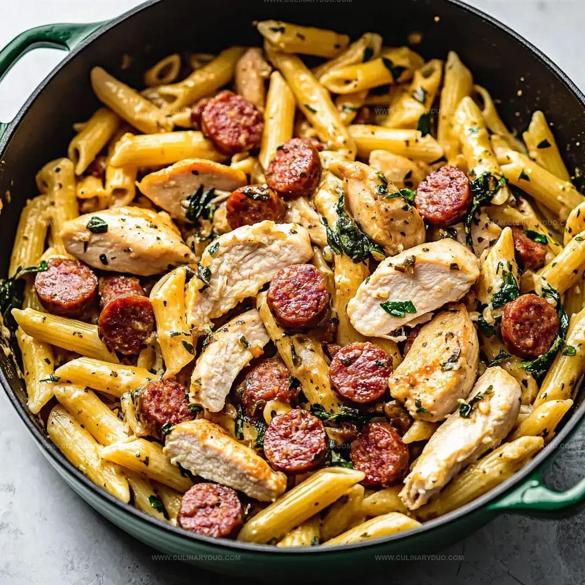 Chicken Sausage Pasta Recipe