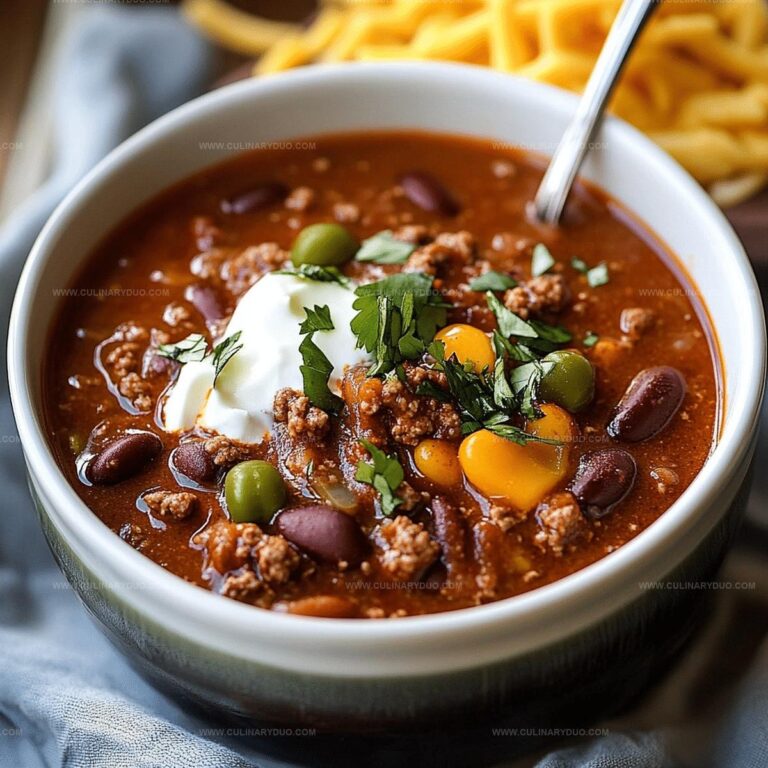 How To Make Homemade Chili Recipe