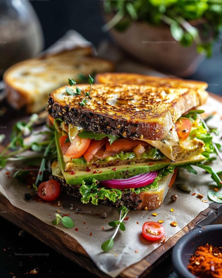 Havarti Avocado Sandwich Recipe
