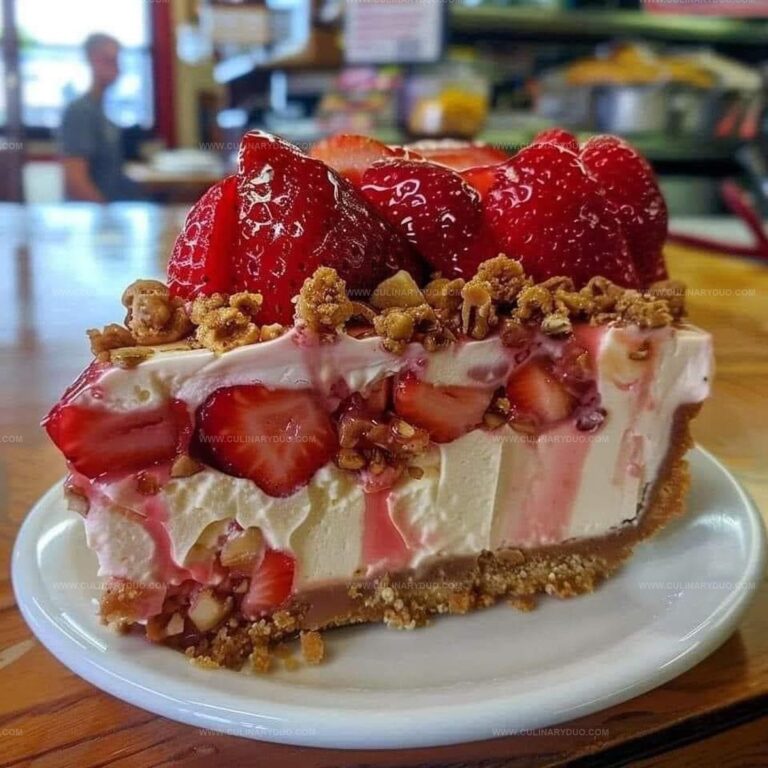 Strawberry Crunch Cheesecake Recipe