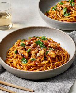 One-pot Honey Garlic Chicken And Noodles Recipe