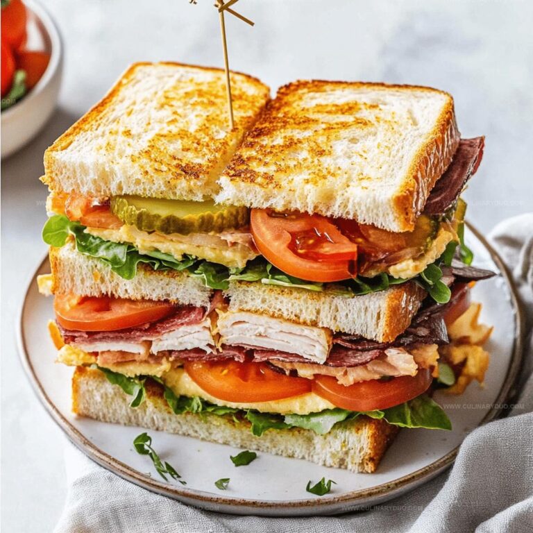 Club Sandwich Recipe