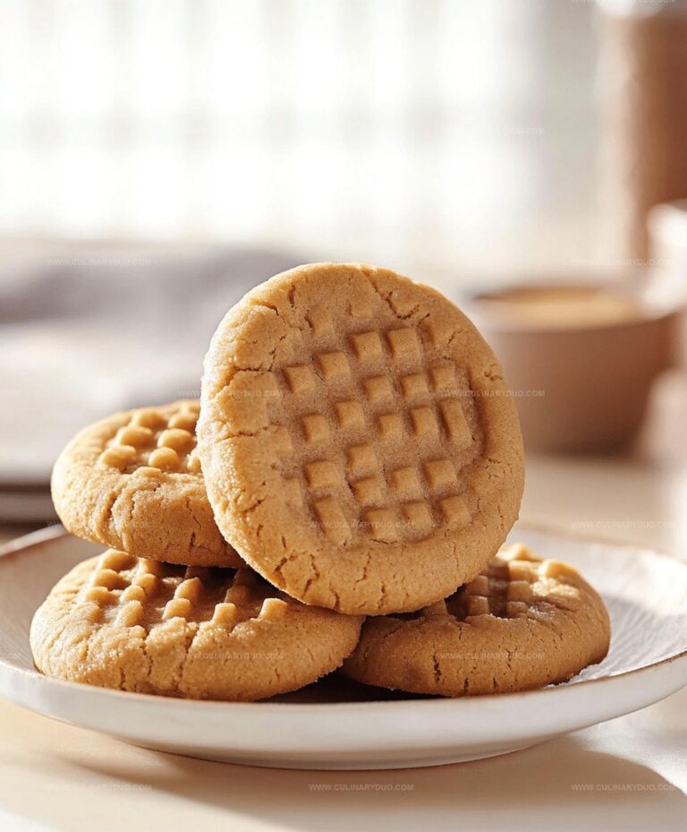 Soft Peanut Butter Cookie Recipe