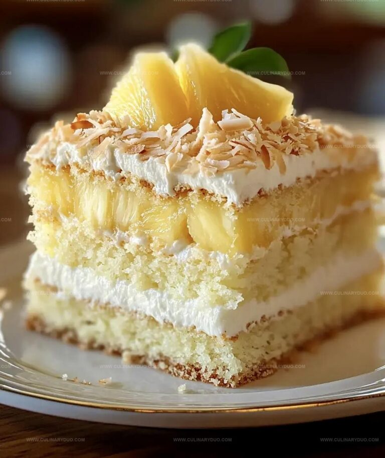 Pineapple Coconut Dream Cake Recipe