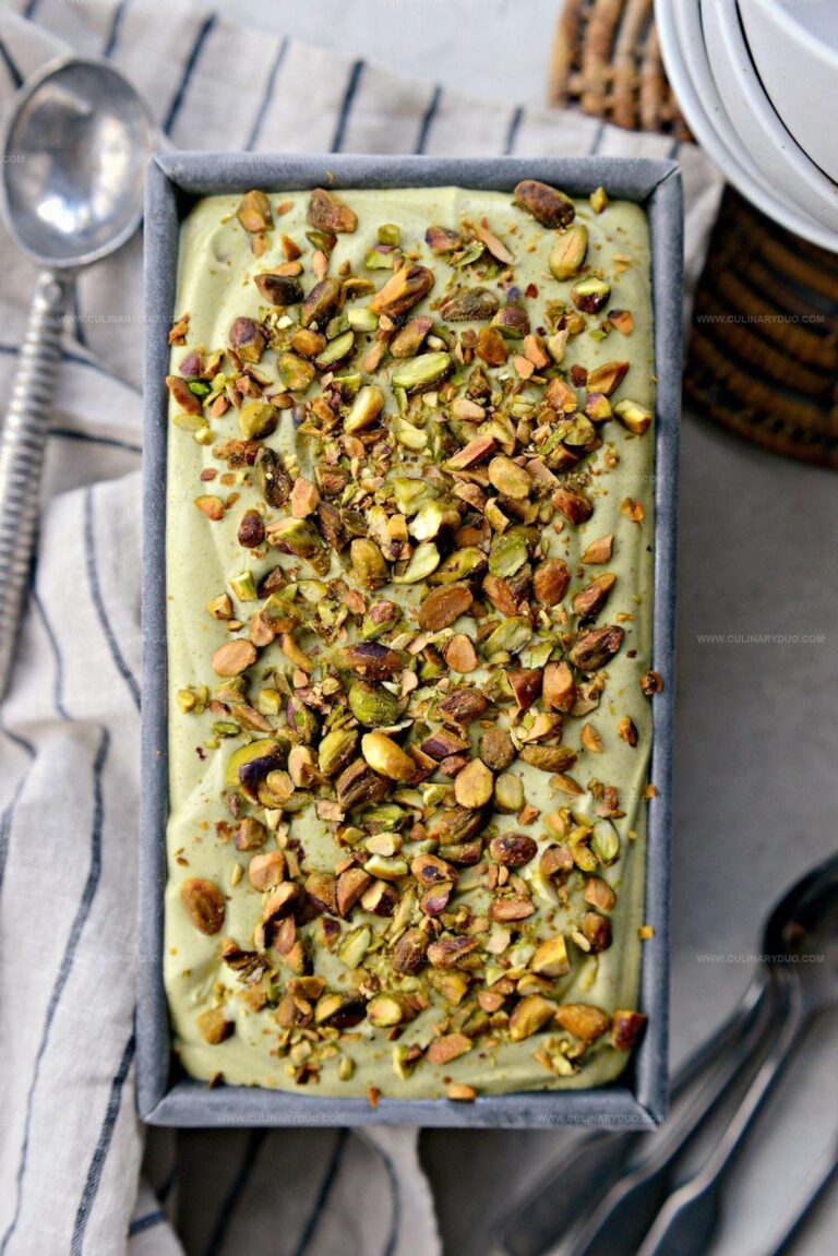 No-Churn Pistachio Ice Cream Recipe