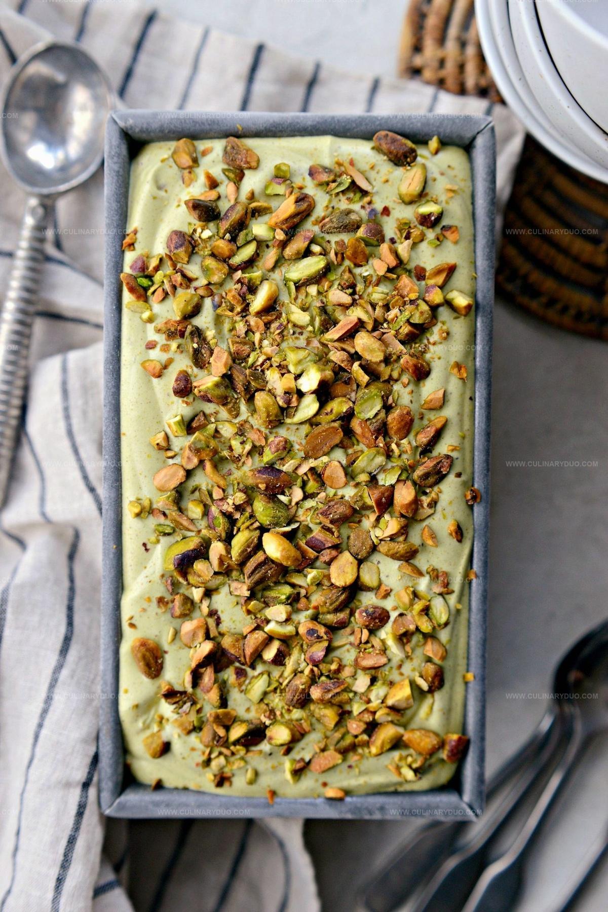 No-Churn Pistachio Ice Cream Recipe