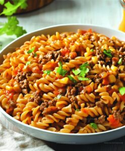 Cheesy Taco Pasta Recipe