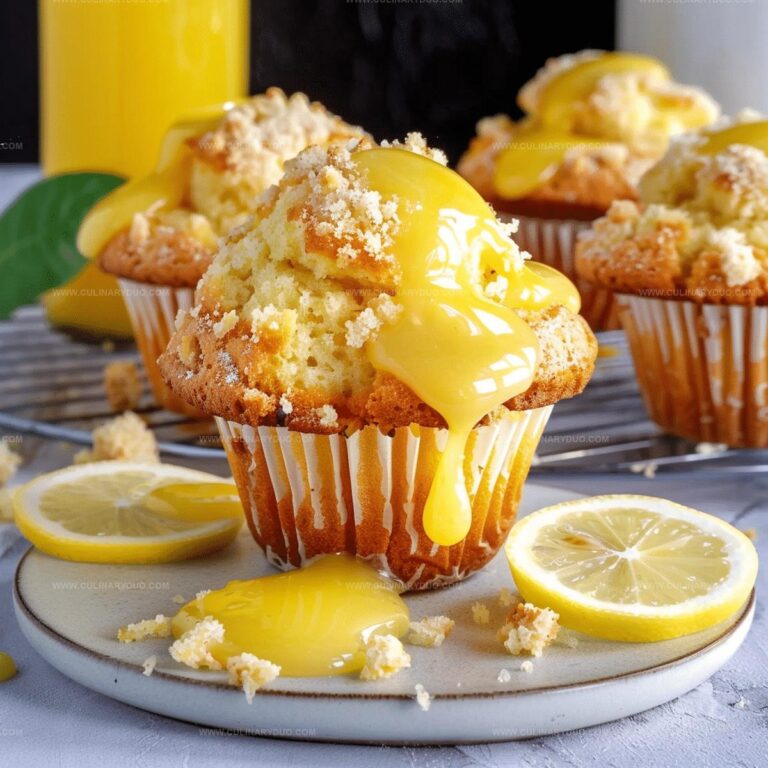 Lemon Curd Muffins Recipe