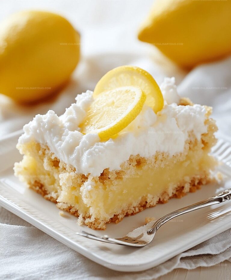 Lemon Cream Cheese Dump Cake Recipe