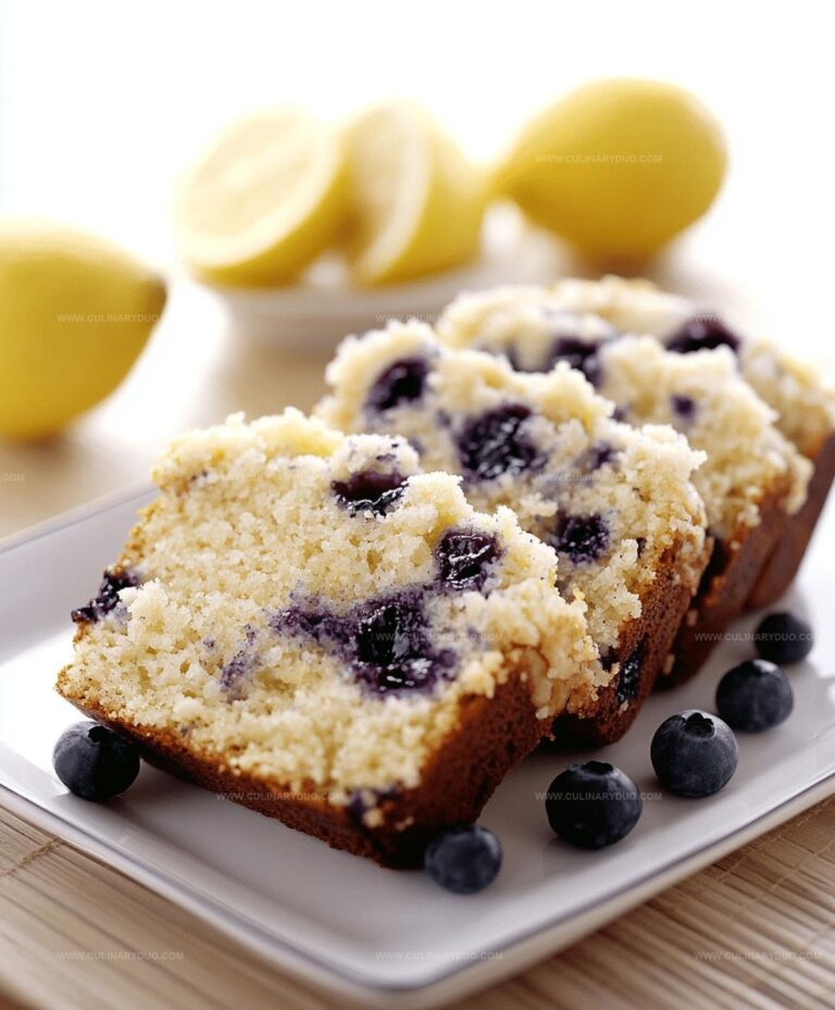 Lemon Blueberry Bread Recipe