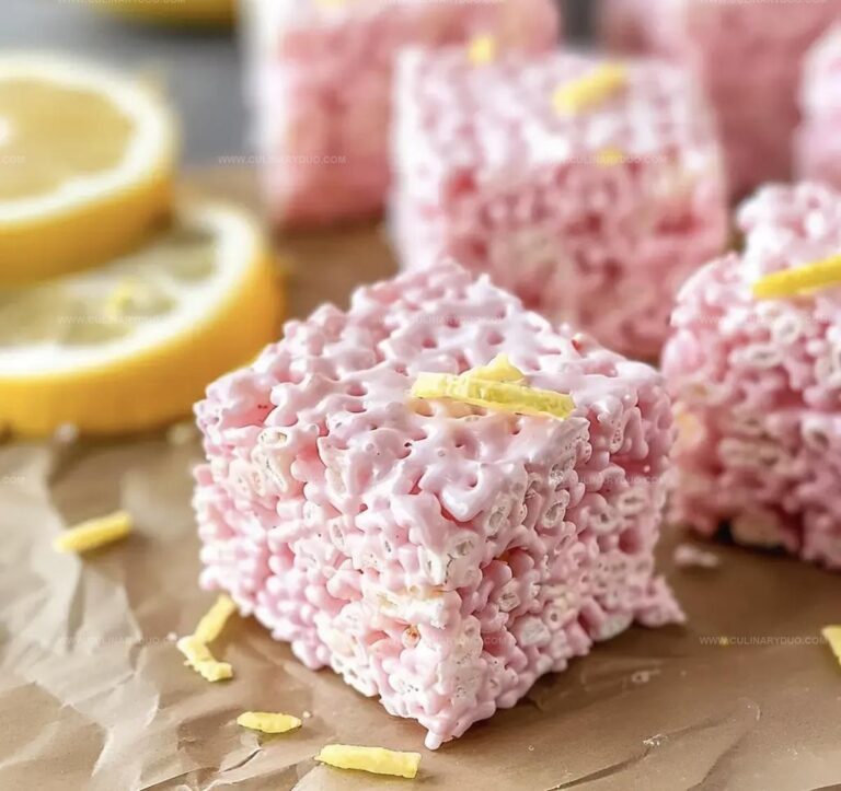 Pink Lemonade Rice Krispie Treats Recipe