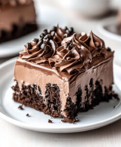 Espresso Infused Mocha Poke Cake Recipe