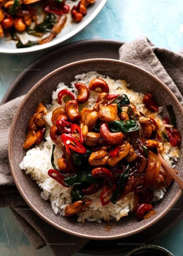 Thai Cashew Chicken Stir Fry Recipe