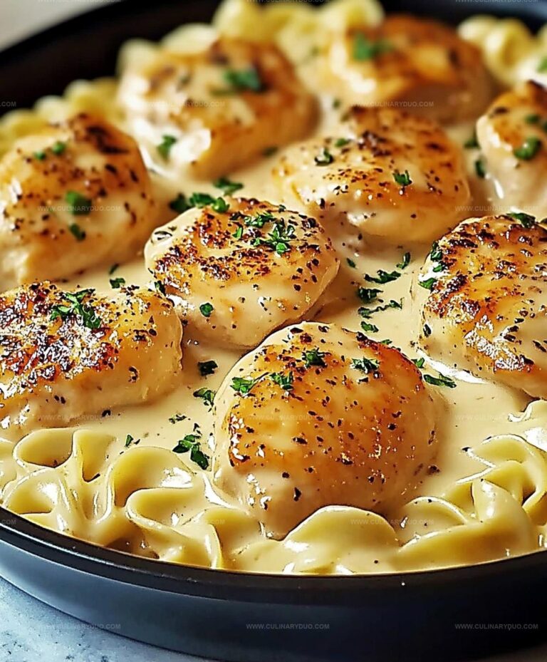 One-pan Chicken With Creamy Buttered Noodles Recipe