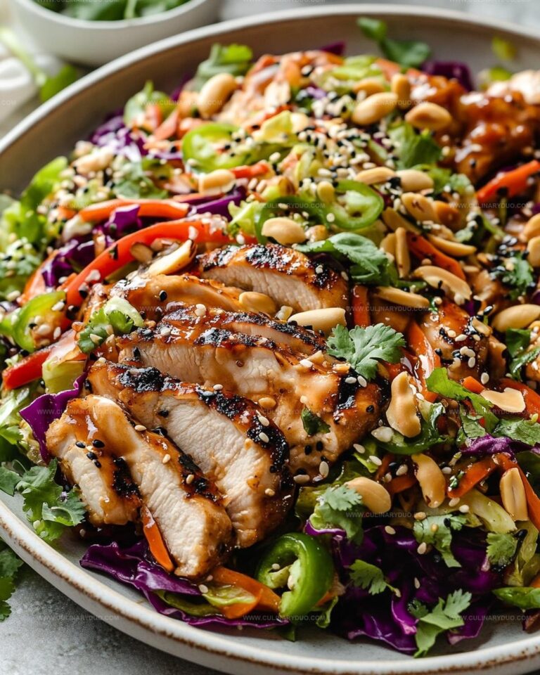 Crunchy Asian Sesame Chicken Salad Recipe