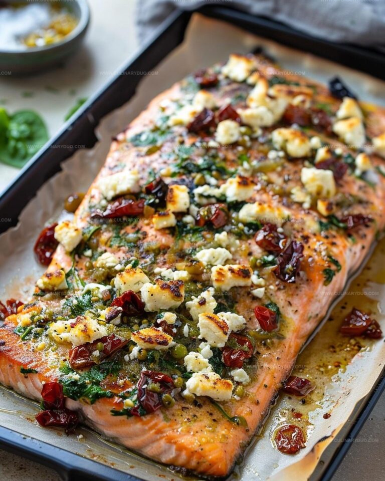 Mediterranean Salmon Bake Recipe