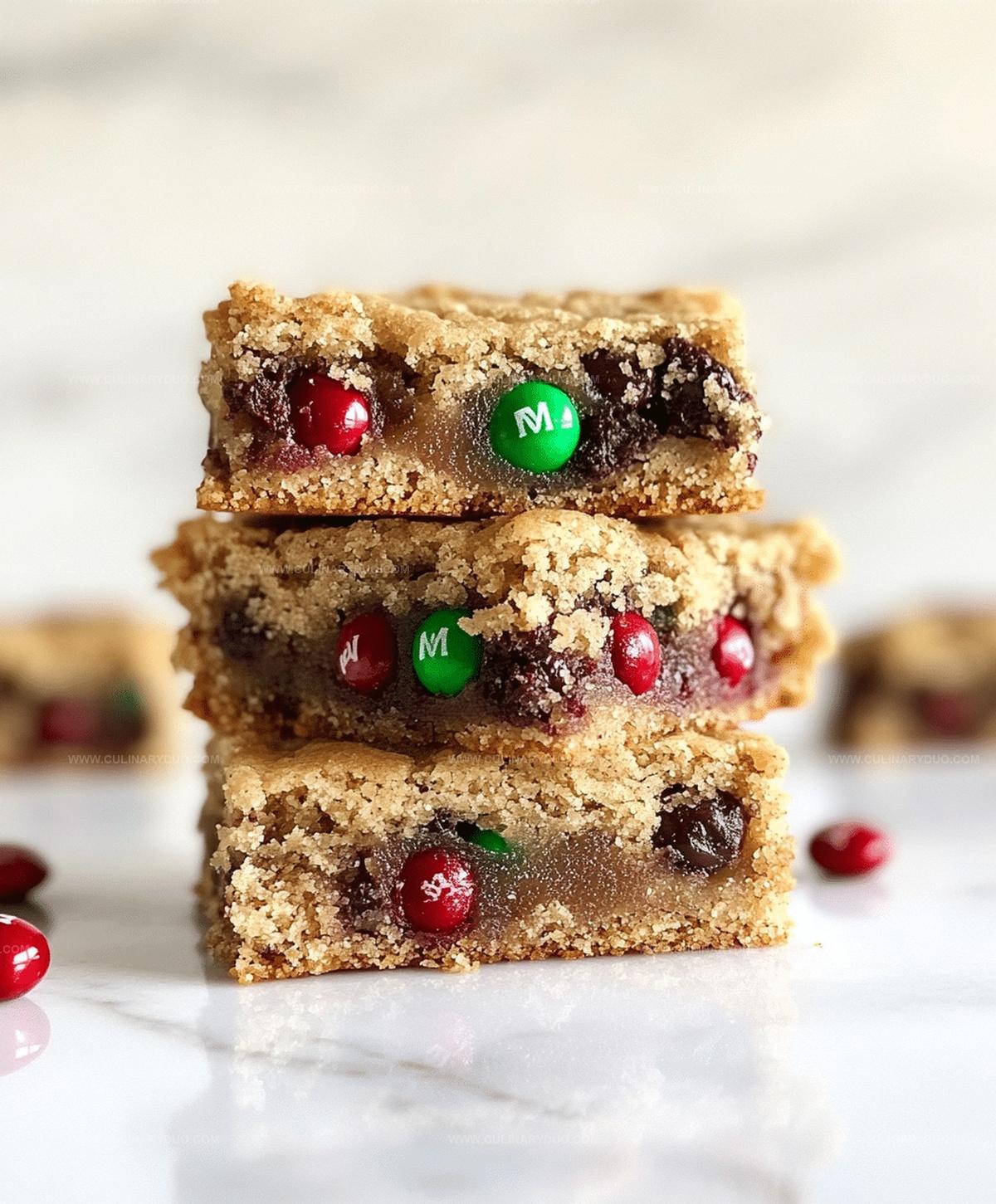 M&M Cookie Bars Recipe