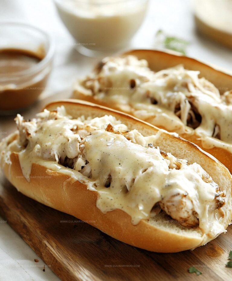 White Bbq Chicken Subs Recipe