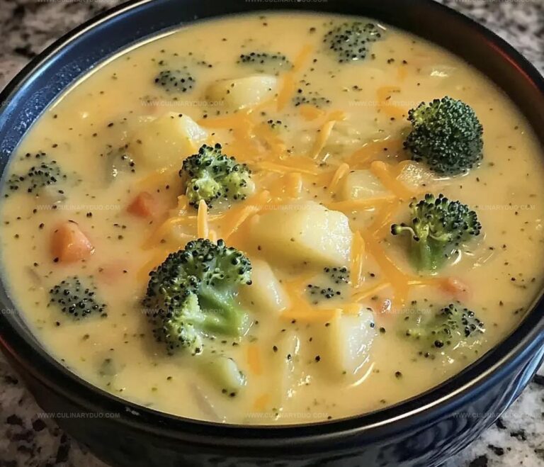 Loaded Broccoli Potato Soup Recipe