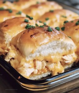 Crack Chicken Sliders Casserole Recipe