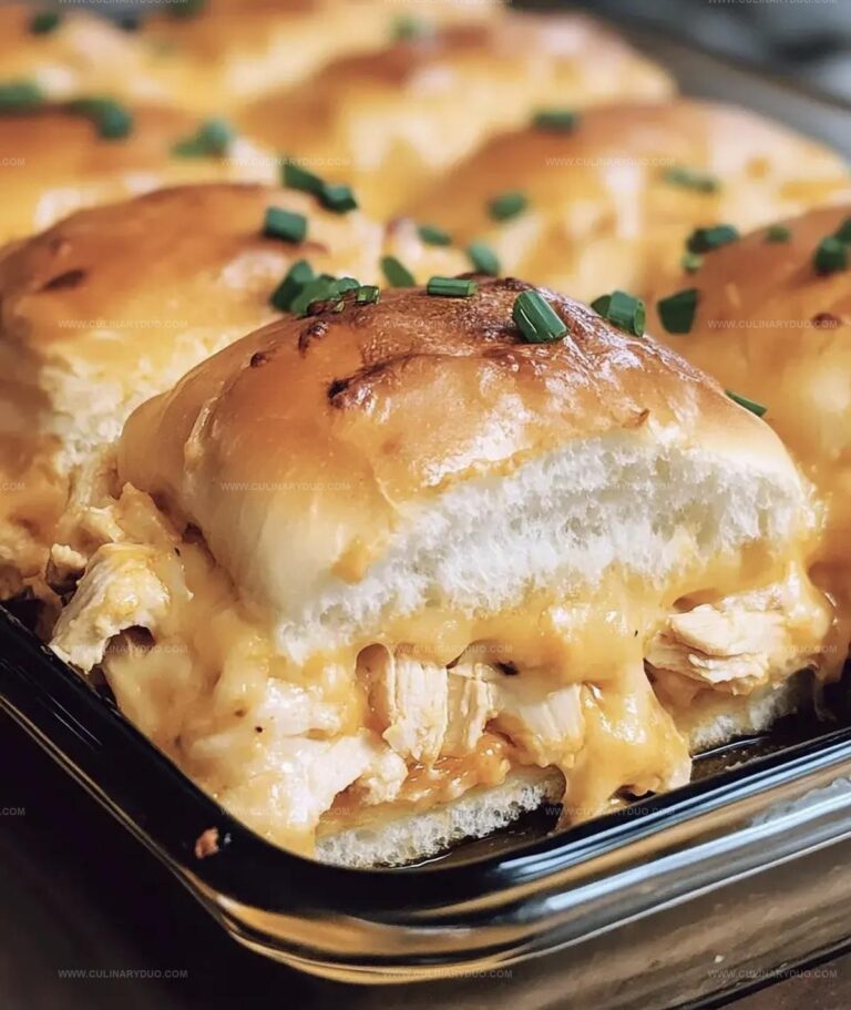 Crack Chicken Sliders Casserole Recipe