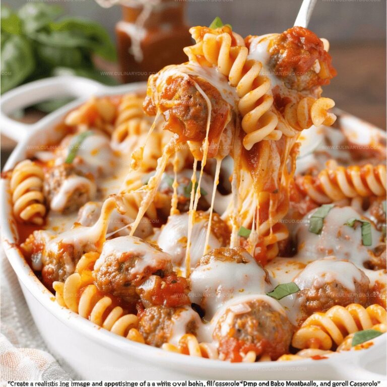 Effortless Dump and Bake Meatball Casserole Recipe