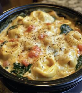 Crockpot Creamy Tortellini Recipe