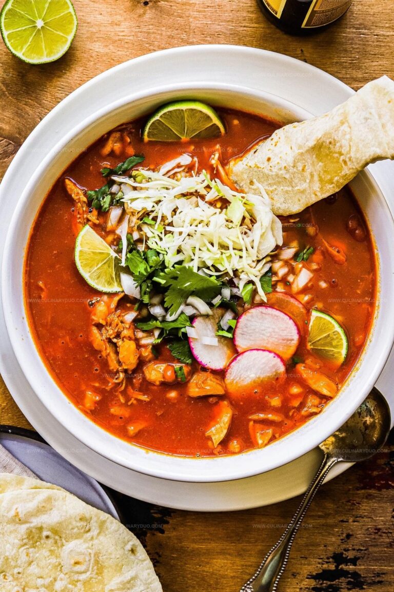 Red Pozole with Chicken Recipe