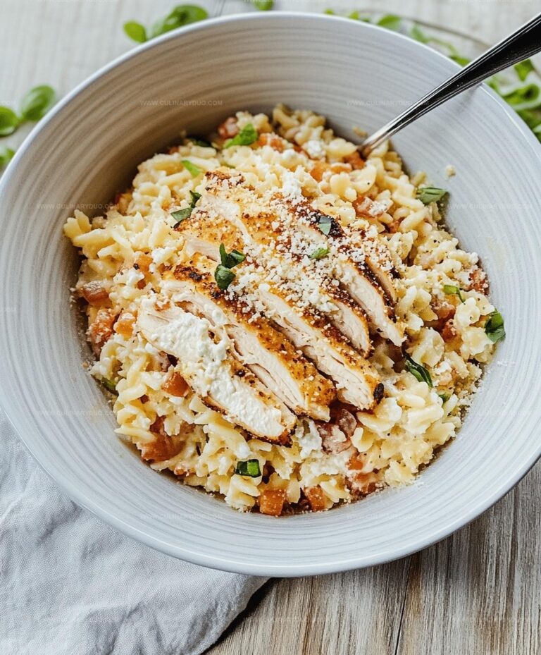 Creamy Ricotta Chicken Pasta Recipe
