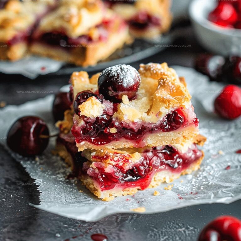 Cherry Pie Bars Recipe