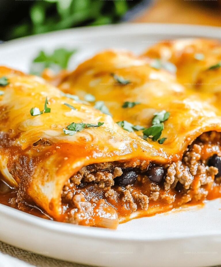 Ground Beef Enchiladas Recipe