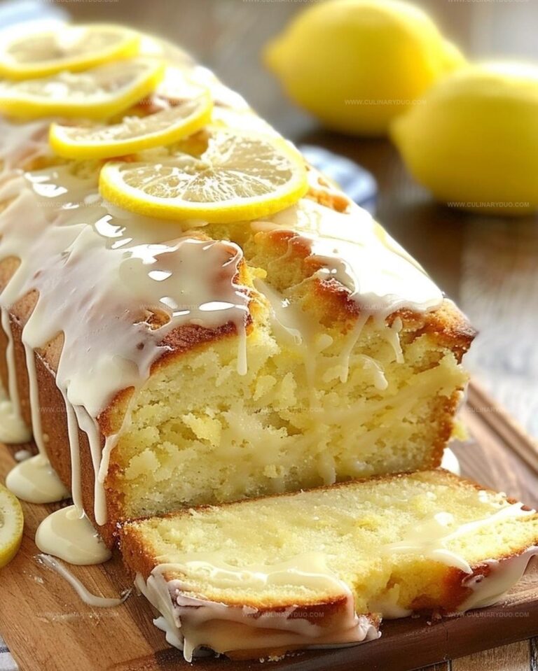 Heavenly Easy Lemon Glaze Cake Recipe