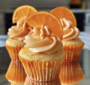 Orange Creamsicle Cupcakes Buttercream Frosting Recipe