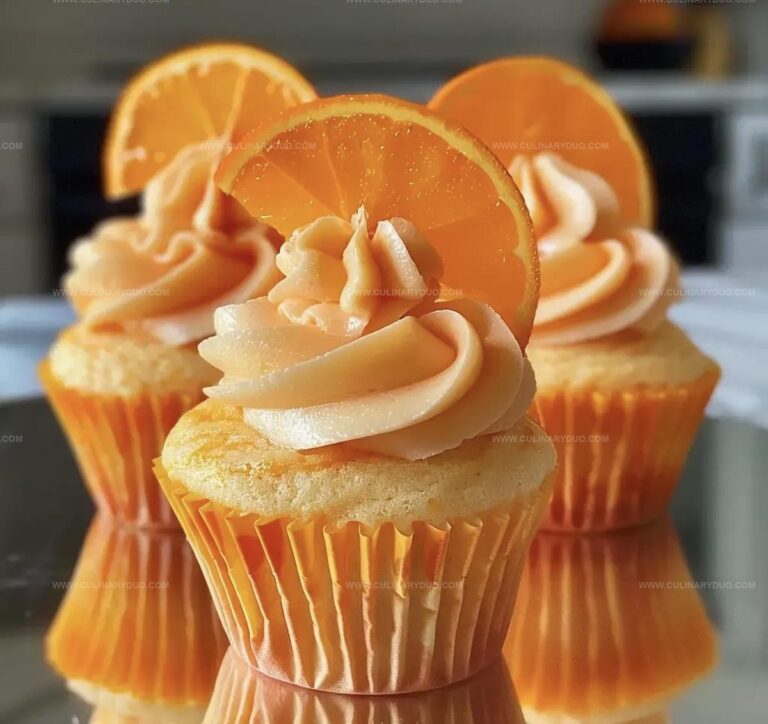 Orange Creamsicle Cupcakes Buttercream Frosting Recipe
