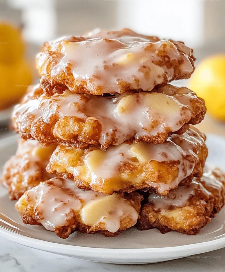Baked Apple Fritters Recipe