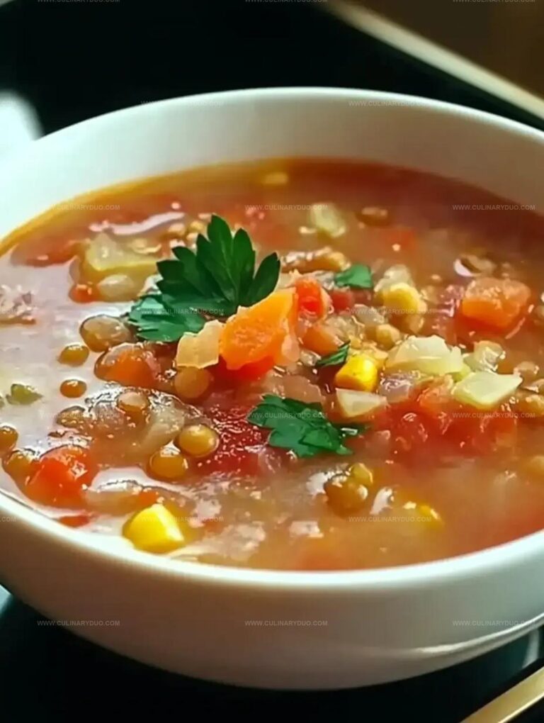 Winter Lentil Soup Recipe