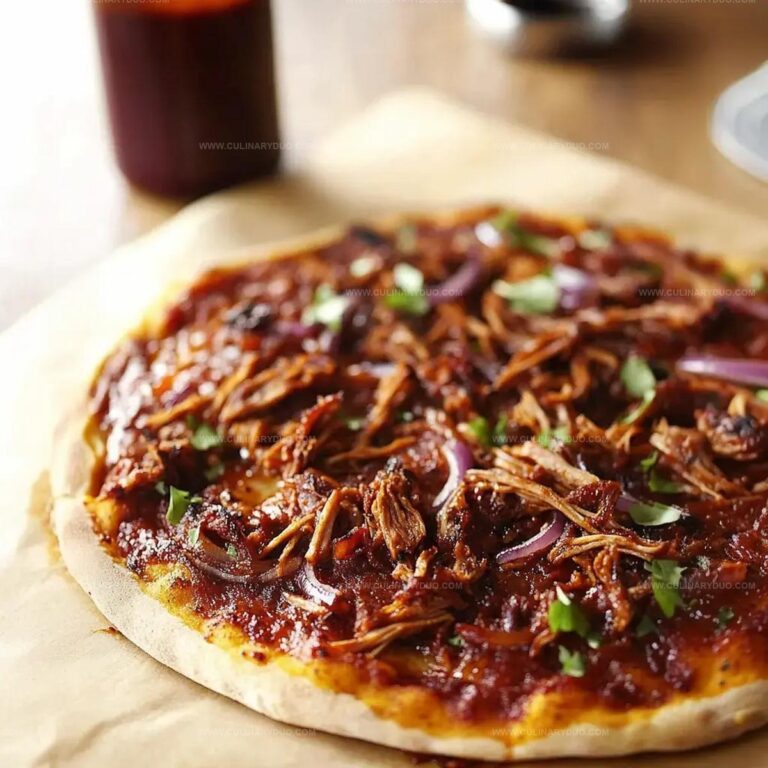Bbq Pulled Pork Pizza Recipe